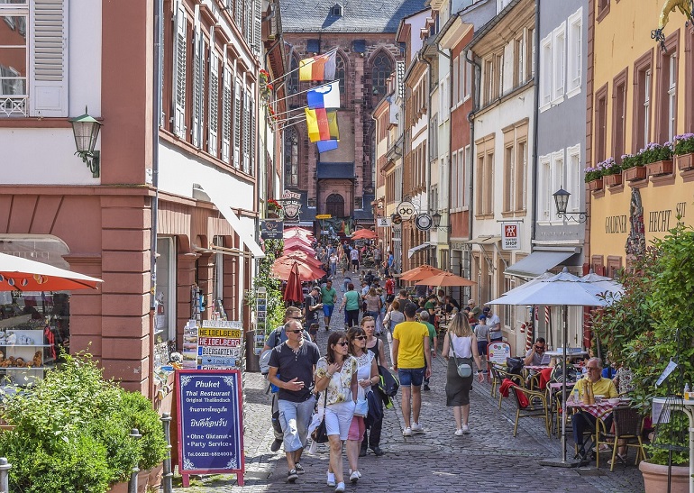 Hauptstraße, Heidelberg (photo from Pixabay)