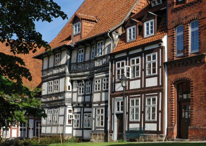 Half-timbered houses, Hildesheim (&copy; Hans Klamm - iStockphoto.com)