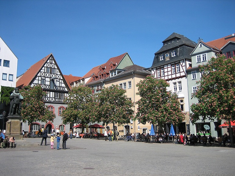 Market Square, Jena (photo by Rene Schwietzke - CC BY 2.0)