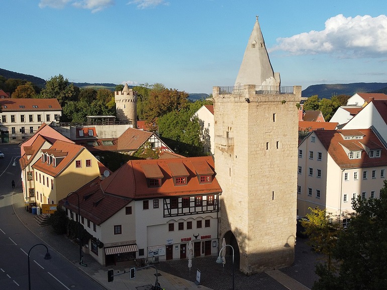Johannistor, Jena (photo by RealPixelStreet - CC BY-SA 4.0)