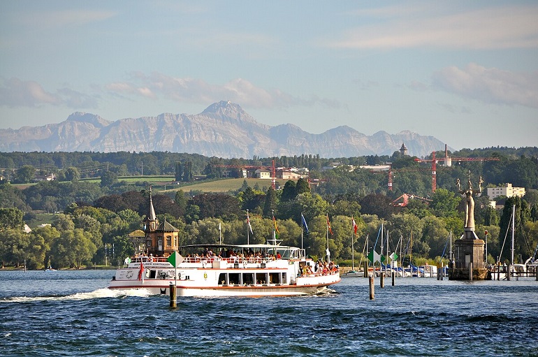 Lake Constance, Konstanz (photo by Achim - CC BY-SA 3.0)