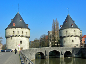 Broel Towers, Kortrijk (&copy; Eupedia.com)