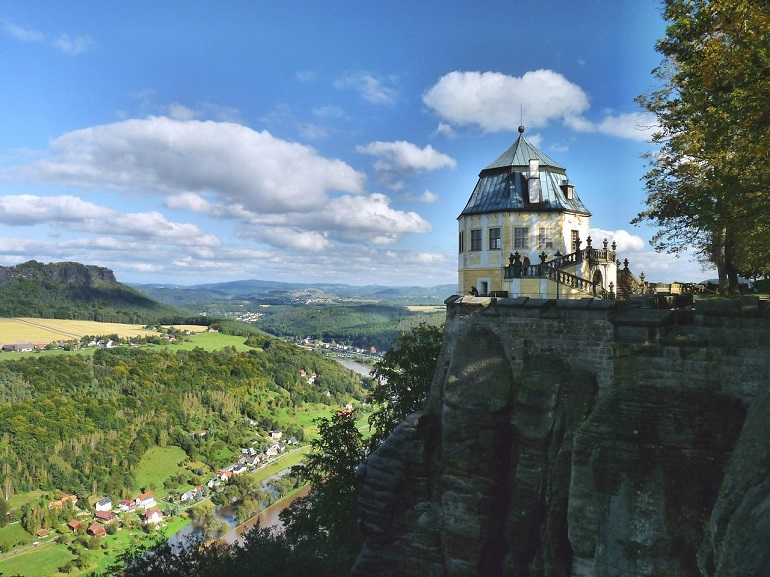 Friedrichsburg Tower, Königstein Fortress (photo by Andreas from Pixabay)