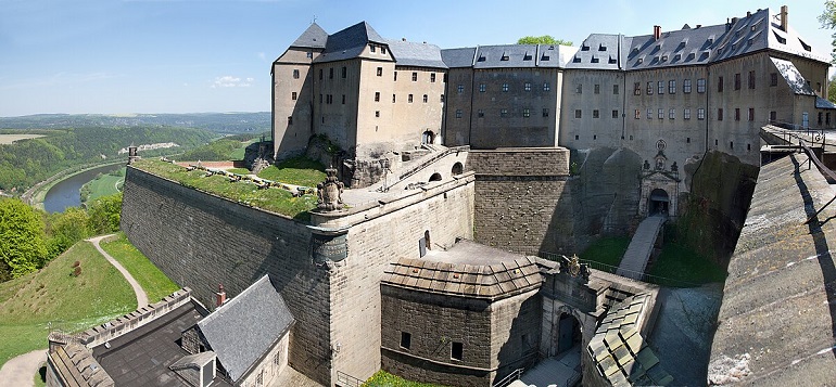 John George Bastion, Königstein Fortress (photo by Jerzy Strzelecki - CC BY-SA 3.0)