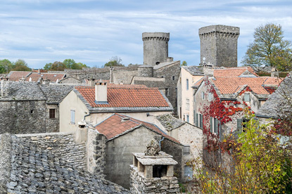 La Couvertoirade, Aveyron (photo by Krzysztof Golik - CC BY-SA 4.0)