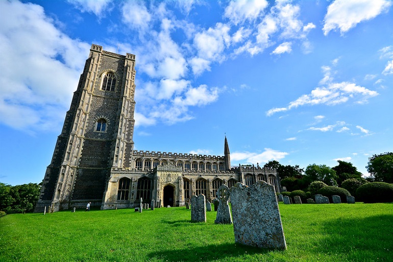 Church of St Peter and St Paul, Lavenham (photo by Martin Pettitt - CC BY 2.0)
