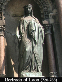 Statue of Bertrada of Laon, Parc d'Avroy, Li�ge