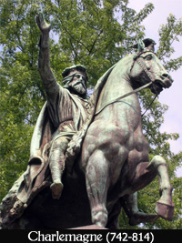 Statue of Charlemagne, Parc d'Avroy, Li�ge