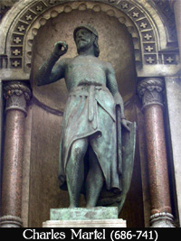 Statue of Charles Martel, Parc d'Avroy, Li�ge