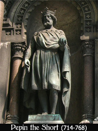 Statue of Pepin the Short, Parc d'Avroy, Li�ge