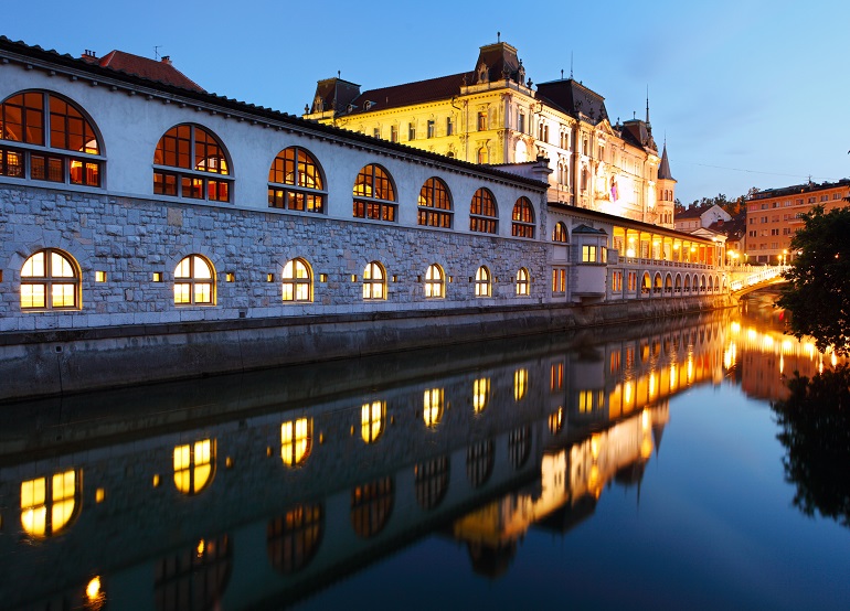 Central Market, Ljubljana (© Tomas1111 | Dreamstime.com)