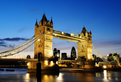 Tower Bridge at dusk ( Nina Matthews | iStockphoto.com)