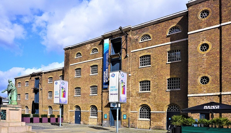 Museum of London Docklands (photo by Joyofmuseums- CC BY-SA 4.0)