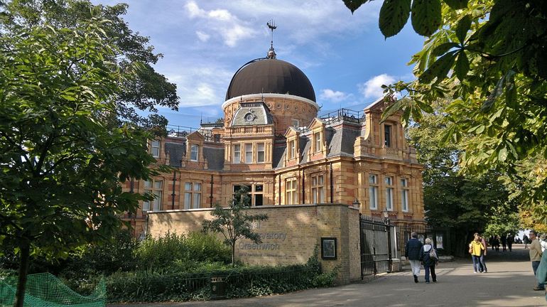 Royal Observatory, South Building, Greenwich, London (photo by  Chris Morgan - CC BY-SA 2.0)
