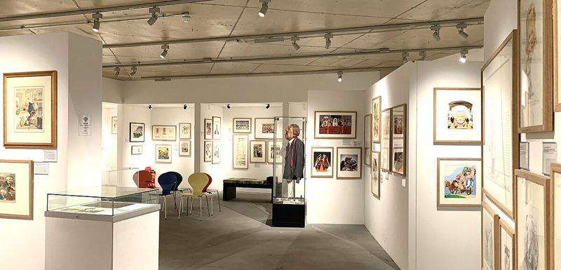 The Cartoon  Museum, London (photo by alexander williams - CC BY-SA 4.0)
