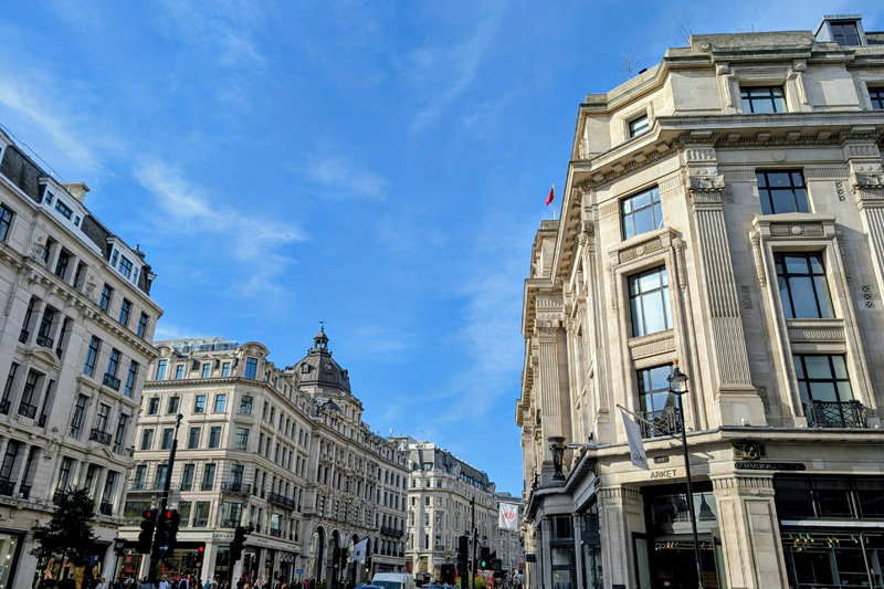 Regent Street, London (� Eupedia.com)