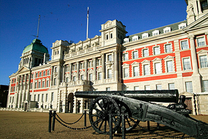 Admiralty building on Horse Guards Parade, Whitehall, London