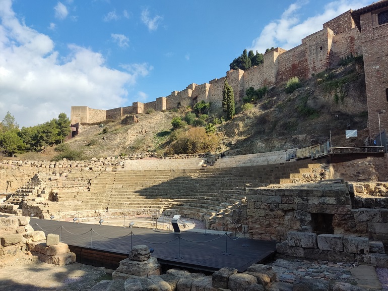 Roman Theatre, Málaga (© Eupedia.com)