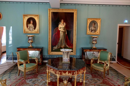 Interior of Malmaison Castle, Yvelines (photo by Pierre Poschadel - CC BY-SA 4.0)