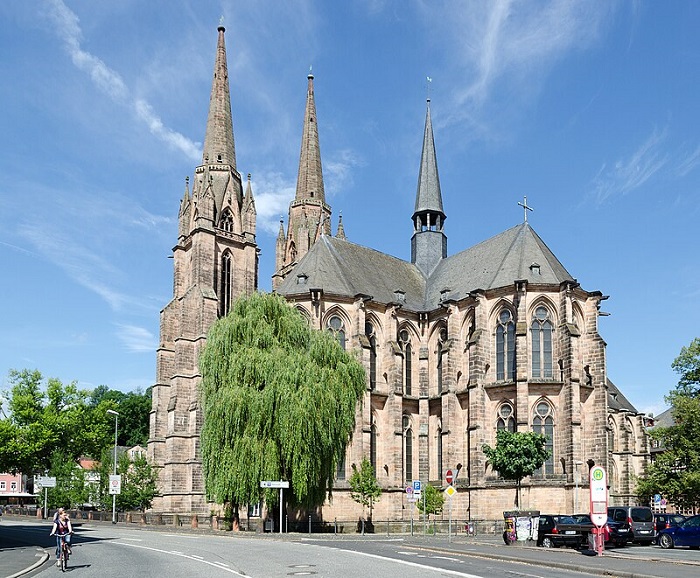 St. Elizabeth's Church, Marburg (photo by Hydro - CC BY-SA 4.0)