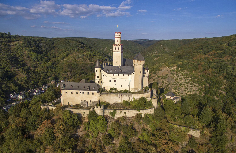 Marksburg Castle (photo by xxx - CC BY-SA 4.0)
