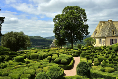 Marqueyssac Gardens, Aquitaine (photo by Ladislaus Hoffner - CC BY-SA 4.0)