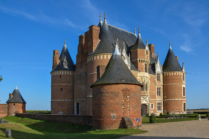 Château de Martainville, Normandy, France (photo by Pline - CC BY-SA 3.0)