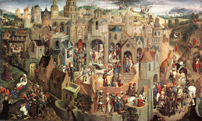 Scenes from the Passion of Christ
(1470-71), by Hans Memling