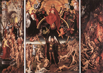 Last Judgment Triptych
(1467-71), by Hans Memling