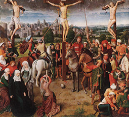 Crucifixion, by Hans Memling