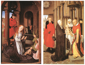 Wings of a Triptych
(c. 1470), by Hans Memling