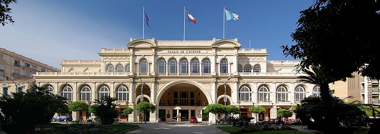 Palais de l’Europe, Menton (photo by Berthold Werner - CC BY-SA 3.0)