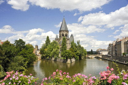 Temple Neuf & Ile du Petit Saulcy, Metz