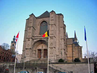 St Waltrude's Collegiate Church, Mons (&copy; Eupedia.com)