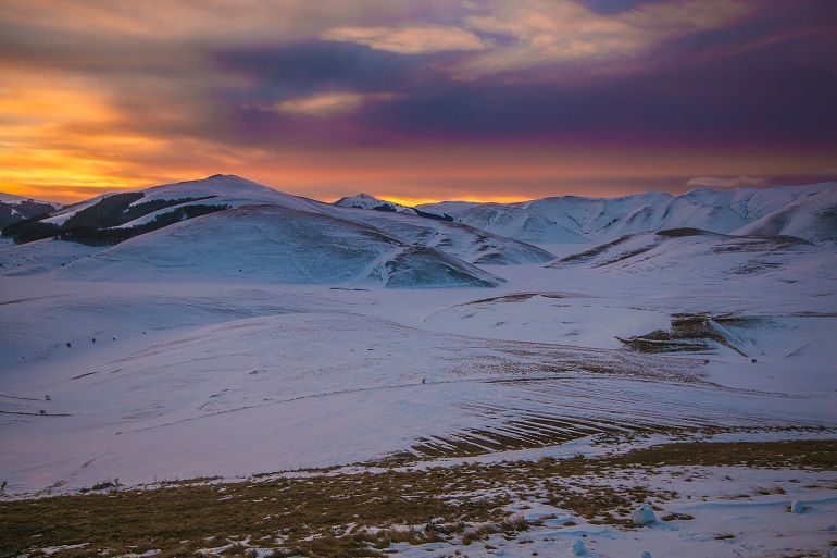 Sunset on the Monti Sibillini National Park (© Elisa Bistocchi | Dreamstime.com)