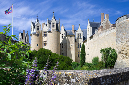 Montreuil-Bellay Castle, Pays de la Loire, France (photo by fguerine - CC BY-SA 3.0)