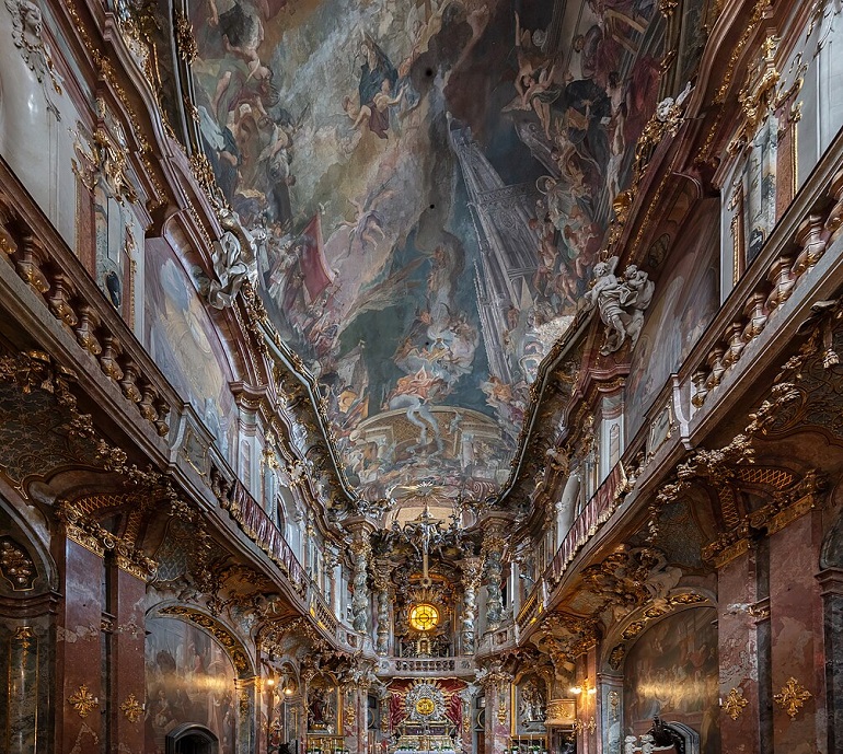 Asamkirche, Munich (photo by Diego Delso - CC BY-SA 4.0)
