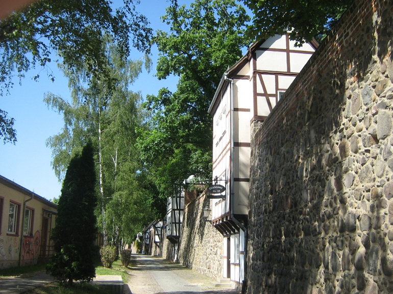 Wiekhäuser along the city walls of Neubrandenburg (photo by Botaurus stellaris)