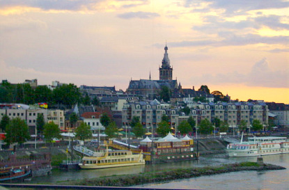 Sunset on Nijmegen