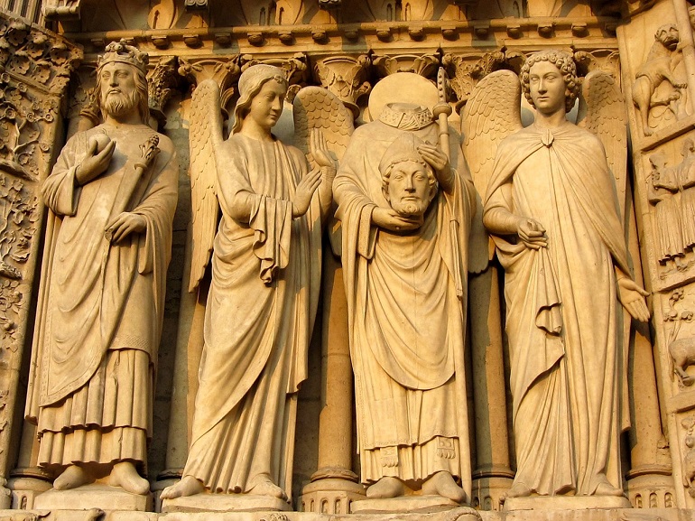 Gallery of Kings, Cathedral of Notre Dame de Paris (photo by Ronile from Pixabay)