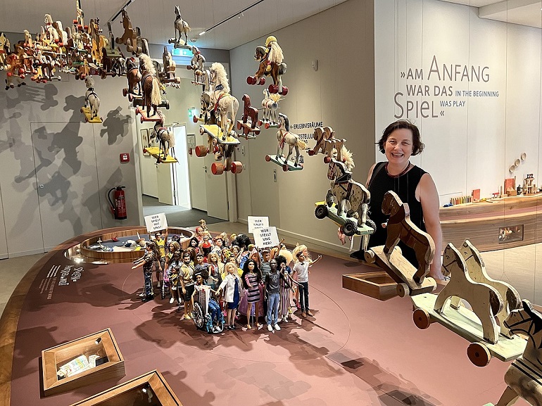 Karin Falkenberg, director of the Nuremberg Toy Museum (photo by Achim Raschka - CC BY-SA 4.0)