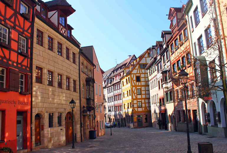 Tanners' Lane, Nuremberg (photo by Benreis at wikivoyage shared - CC BY-SA 3.0)