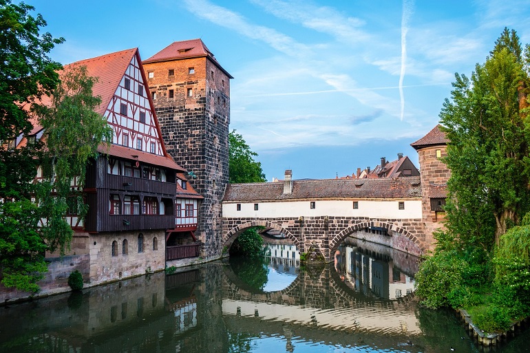 Hangman's Bridge, Nuremberg (photo by Leonhard Niederwimmer from Pixabay)