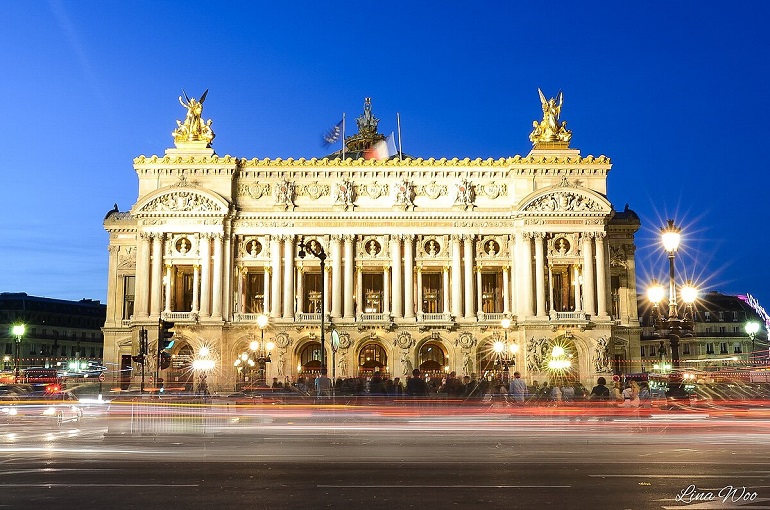 Opéra Garnier, Paris (photo by Harmonie1985 - CC BY-SA 3.0)