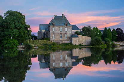 Paimpont Abbey, Brittany, France (photo by Brieuc Daniel - CC BY-SA 3.0)