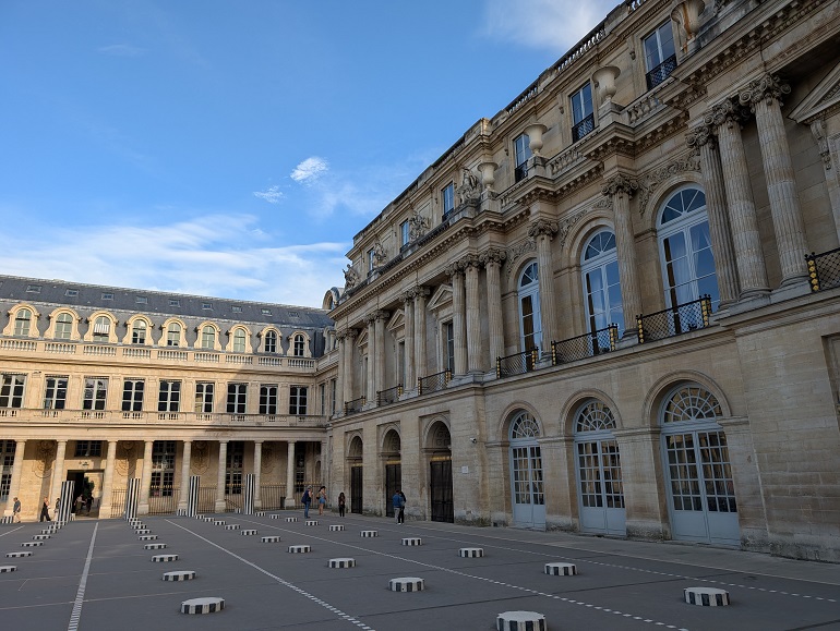 The Palais-Royal, Paris (© Eupedia.com)
