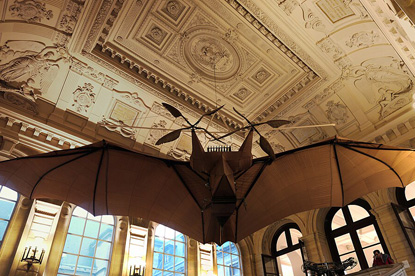 Primitive aircraft by Clément Ader at the Musée des Arts et Métiers, Paris (photo by Poulpy - CC BY-SA 3.0)
