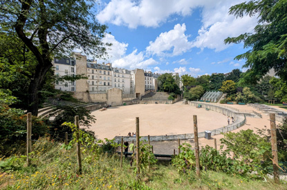 Arènes de Lutèce, Paris (&copy; Eupedia.com)