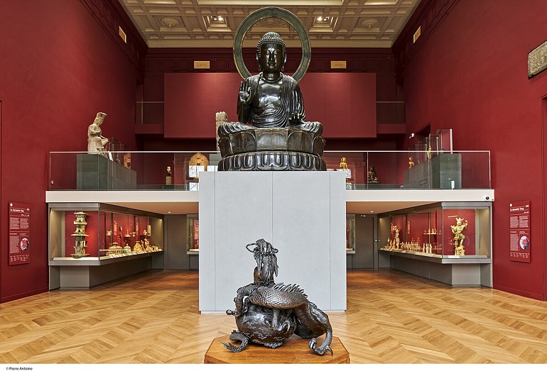 Meguro Buddha at the Cernuschi Museum, Paris (photo by Vlaemynck Célia - CC BY-SA 4.0)