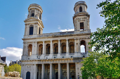 Church of Saint-Sulpice, Paris (photo by Zairon - CC BY-SA 4.0)